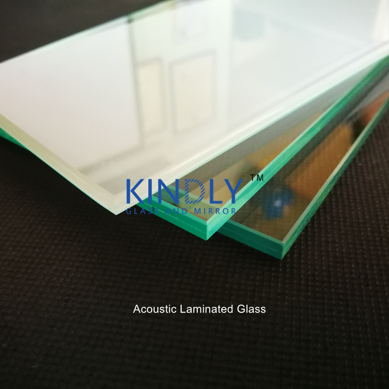 Acoustic PVB Interlayer Laminated Glass